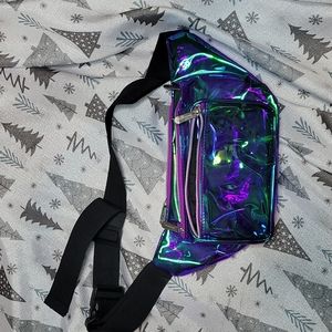 SoJourner Purple & Clear Fanny Pack Belt Bag
